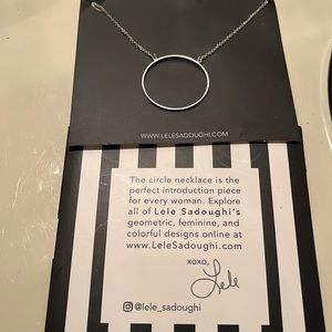 RESERVED. Lele Sadoughi “Complete Circle” Reserved